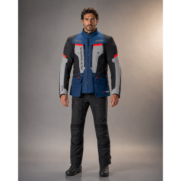 Conjunto Bogota' Pro Drystar Negro/Azul/Rojo