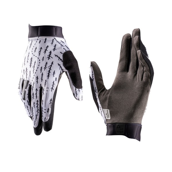 Guantes Leatt MTB Infantil JR GripR 1.0 Blanco Trails M 7.5US 6.5EU