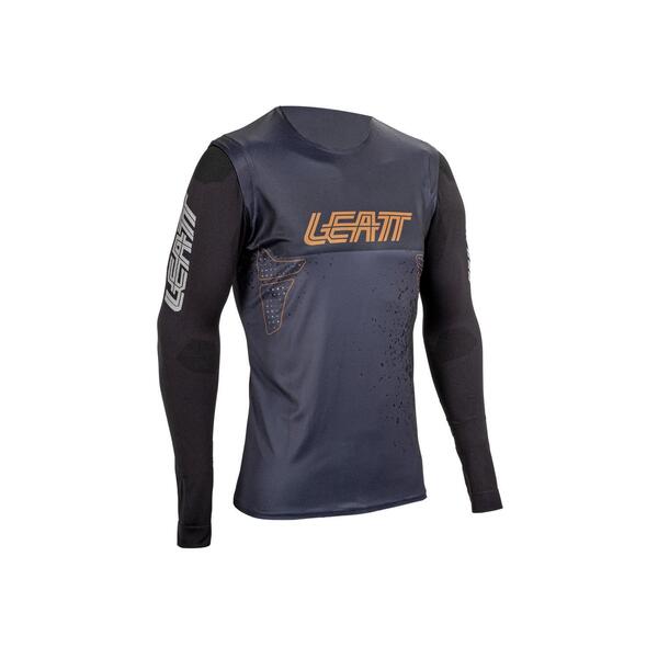 Jersey Leatt MTB Manga Larga Gravity 5.0 V25 Negro XXL