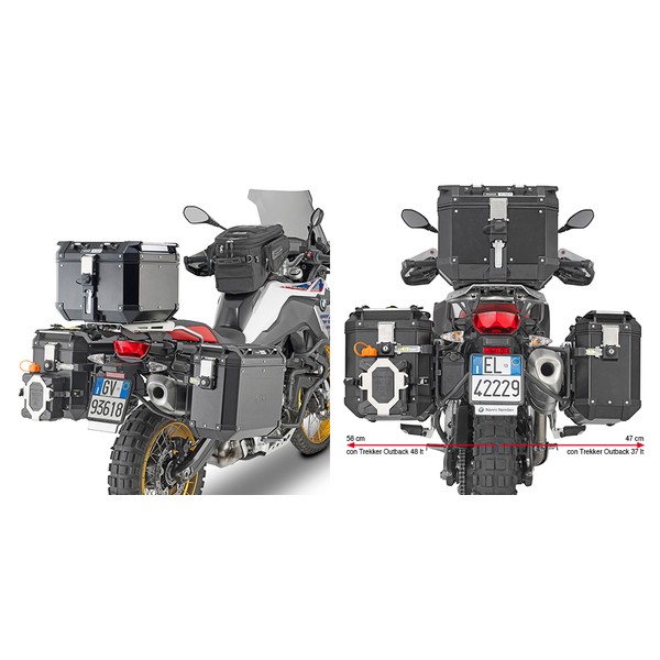 Anclaje Maletas Laterales BMW F850GS (18 > 20)