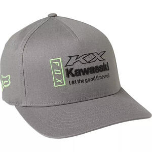 Fox Gorro Jockey Lifestyle Kawasaki Flexfit Gris Fox