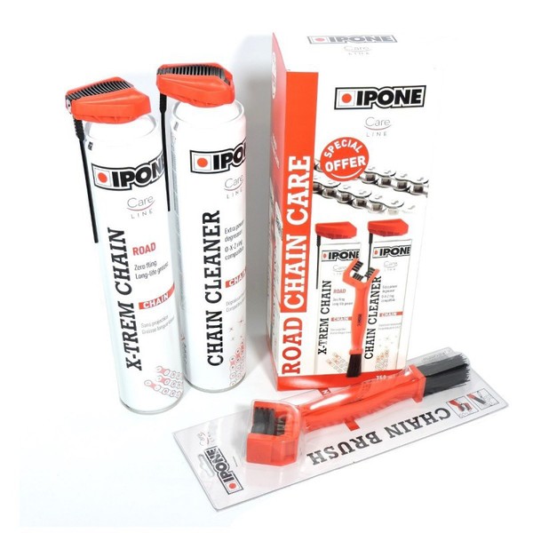 Kit Lubricante y Limpiador Cadena Ipone