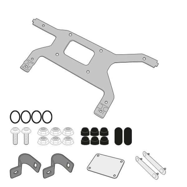 Kit Montaje S250 HONDA CRF1100L Africa Ttwin/ Africa Twin Adventure Sports (20>25) Cod. TL1178KIT