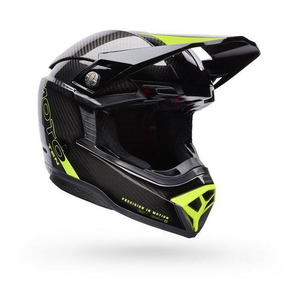 Casco Moto Spherical Moto-10 GrisAmarillo Bell