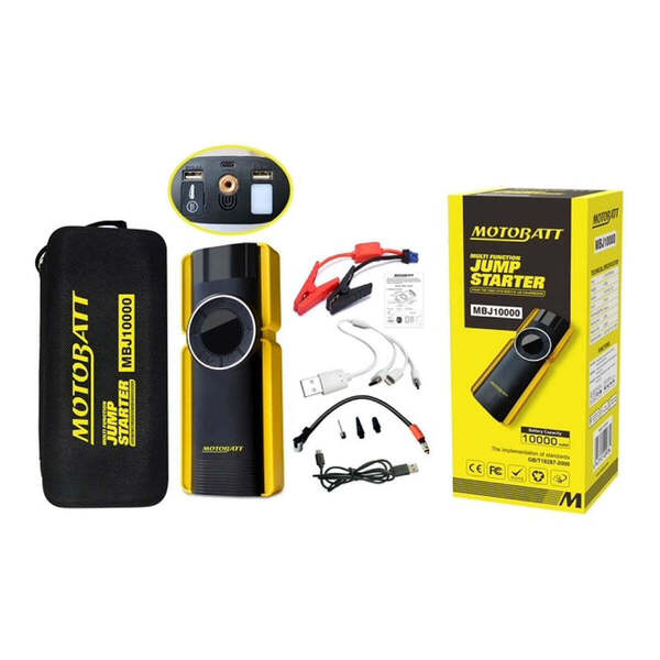 Motobatt Partidor de motor - Jump Starter 10000