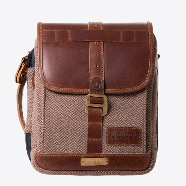 TripMachine Bolso de Estanque Distinguished Gentleman’s Ride Edición Limitada Color Tabaco