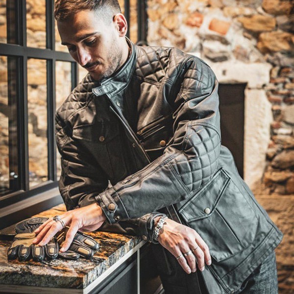Chaqueta Mission Waxed Cotton Black