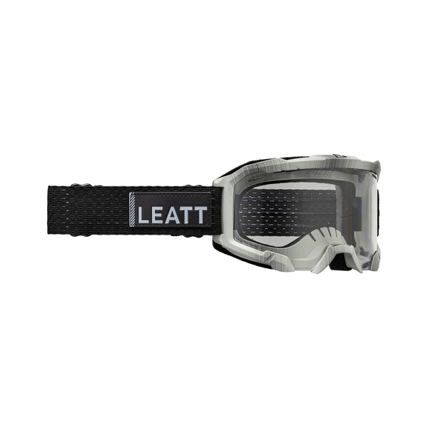 Antiparra Leatt Velocity 4.0 Gris Cepillado Transparente 83 VLT