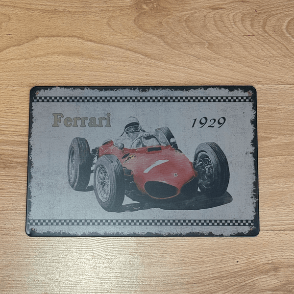 Cartel Vintage Ferrari