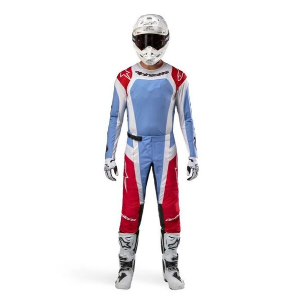 Alpinestars Techstar Ocuri - Azul Claro/Rojo/Blanco
