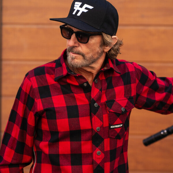 Holyfreedom CAMISA  HOLYFREEDOM RED FLANNEL