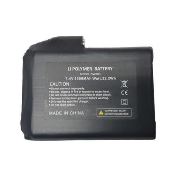 Clover Batería de reemplazo Polar WP Heated