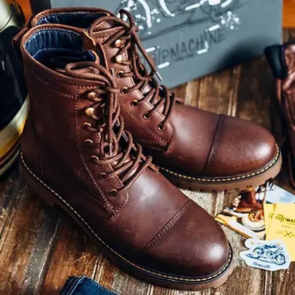 Bota Cuero Tripmachine Brute Moca