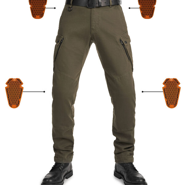PANDO Pantalones PANDO MARK OLIVE AAA – Cargo Style with Cordura® and Balistex
