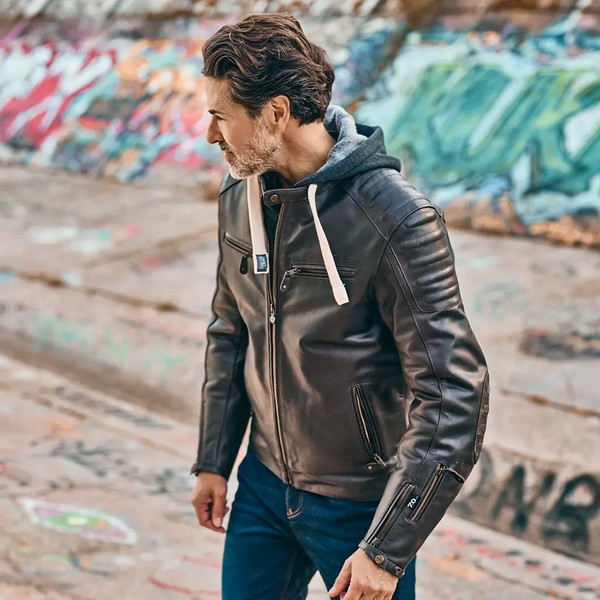 Segura Chaqueta Cuero SEGURA Challenger Brown