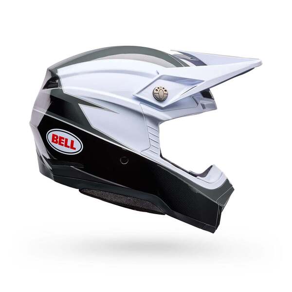 Casco Moto Moto-10 Falcon Mips BlancoNegro Bell