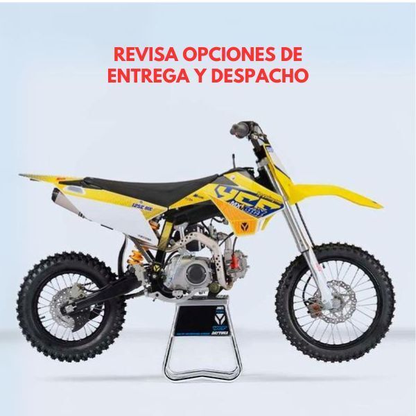 YCF Motocicleta tipo pitbike marca YCF modelo 125 MX, motor 125cc