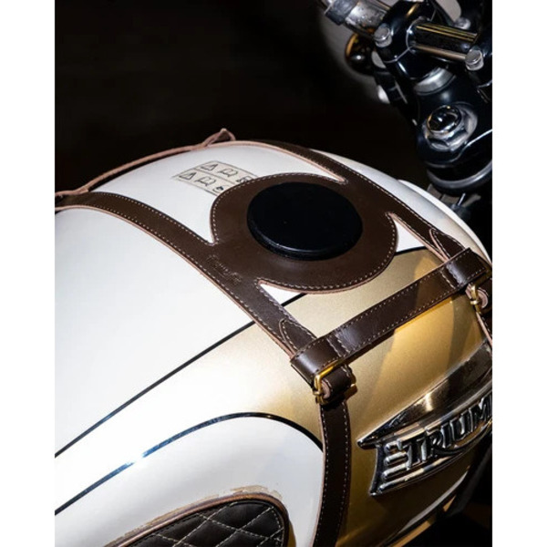 Cinto para Tanque Triumph TripMachine  Color Caffeine
