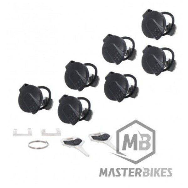 SW Motech SET LOCK X7 (2 LLAVES Y 7 CILINDROS)