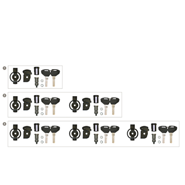 JUEGO DE LLAVES SECURITY LOCK (3 juegos)