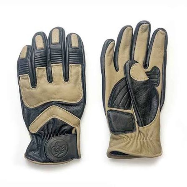 AGE OF GLORY GUANTES CUERO HERO CE BLACK/SAND VINTAGE AGE OF GLORY