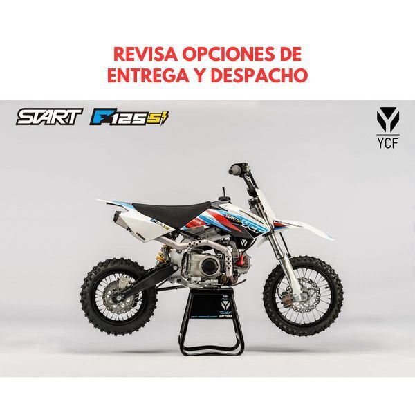 Motocicleta tipo pitbike marca YCF START F125 SE, motor 125cc