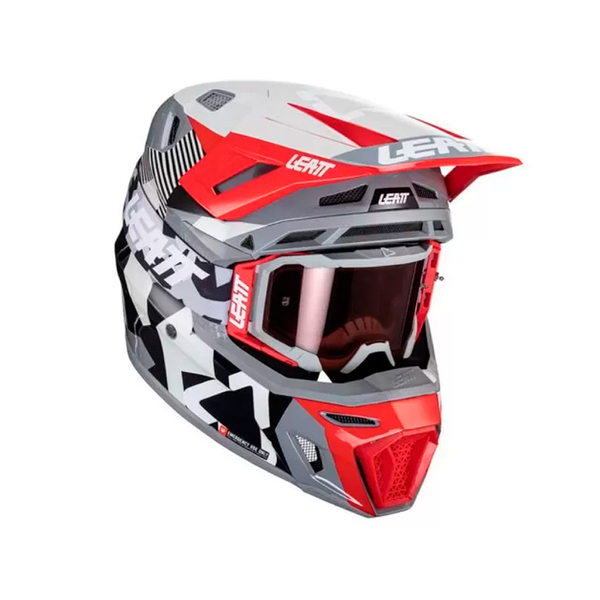 Kit Leatt Casco Moto 8.5 Antiparra 5.5 V23 Forge S 55-56cm