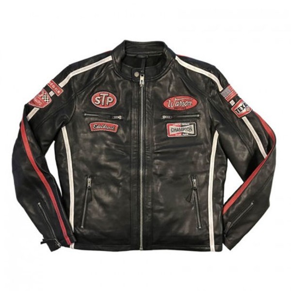 Warson Motors DAYTONA LEATHER BLACK