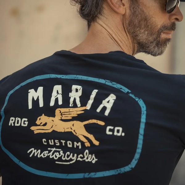 MARIA RIDING COMPANY Polera Maria RC T-Shirt Old Panther Black