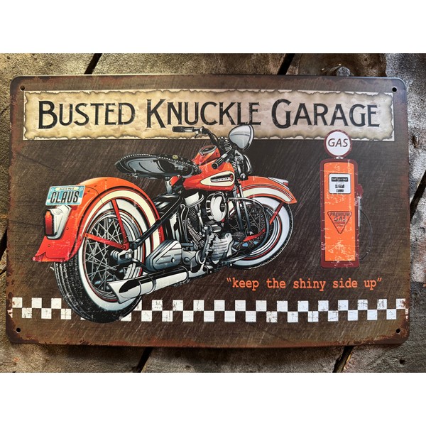 Cartel Vintage Busted Garage