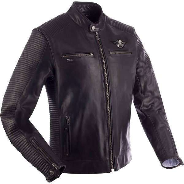 Segura Chaqueta Cuero SEGURA Riverton Black/Grey