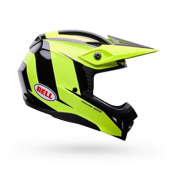 BELL Casco Moto MX-10 Mips Talon AmarilloNegro Bell