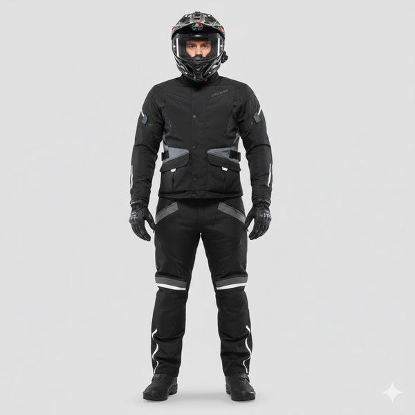 Conjunto Dainese Tempest 3 D-Dry Negro