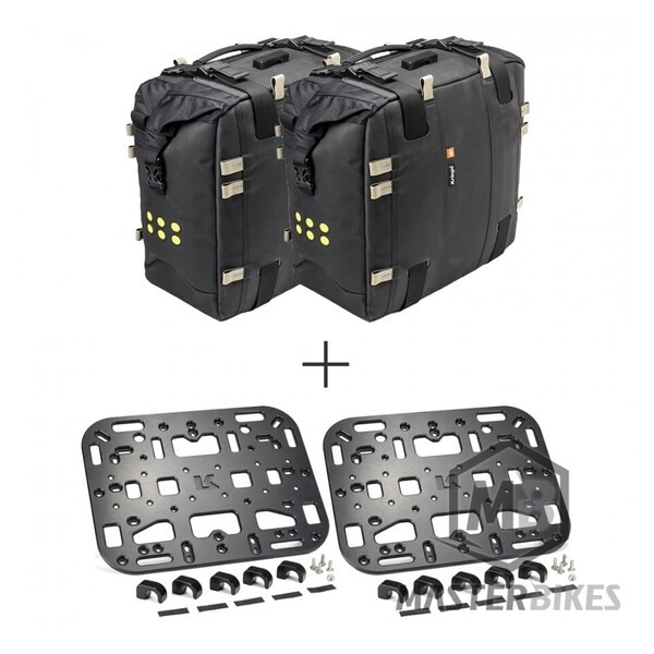 Kriega Kriega - Kit Bolsos Laterales OS-32 %2B Soportes Laterales OS (16-20mm)