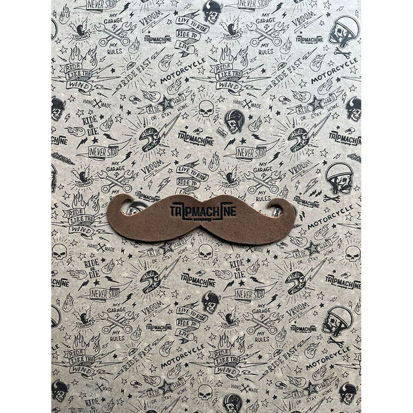 Mostacho de Cuero VINTAGE, Tripmachine DGR 2025