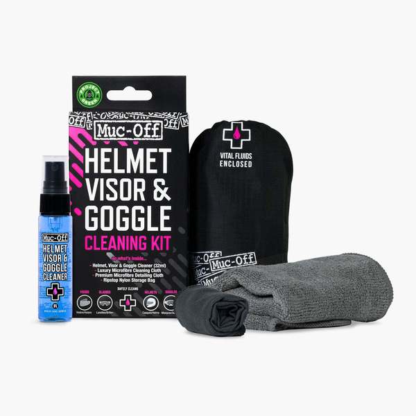 Kit de Limpieza de Casco y Visor V2