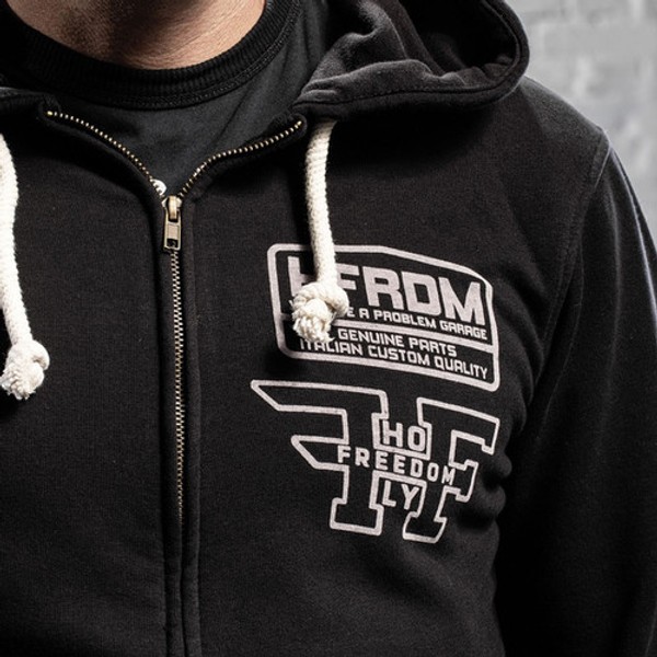 Holyfreedom POLERÓN HOLYFREEDOM FULLZIP BLACK