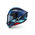 Negro/Azul Fucsia Fluo/Blanco Brillante