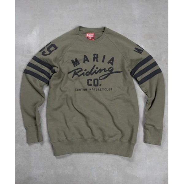 Polerón Maria RC Army Green Spades