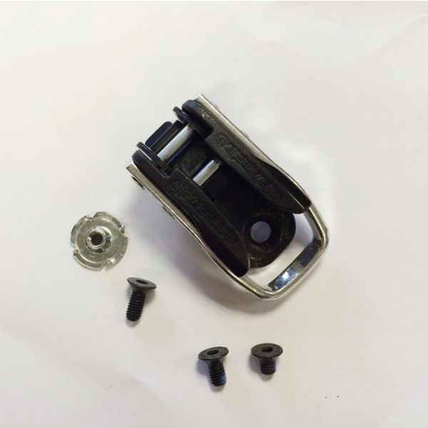 Hebilla MX Base Larga con Tuerca y Tornillo