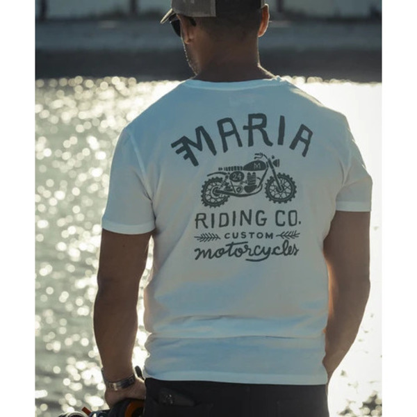 Polera Maria RC T-Shirt Parallel Twin - White