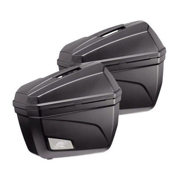 Pack Maletas Laterales 22 Lt - Black