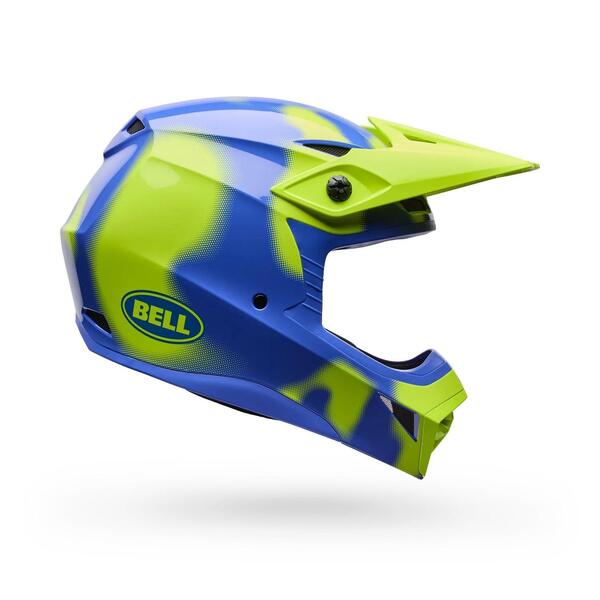 BELL Casco Moto MX-10 Mips Camo Amarillo Bell