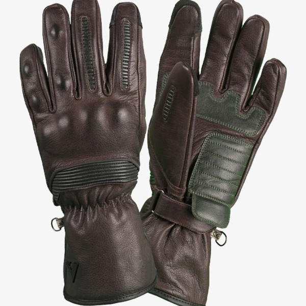 BYCITY Guantes Cuero ByCity Lyon Man Brown/Green