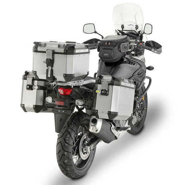 Anclaje Maleta Lateral Específico KL ONE-FIT para Monokey CAM-SIDE - Suzuki DL650 V-Strom (17-23)