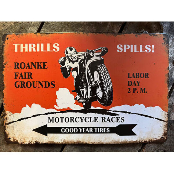 Cartel Vintage Thrills Spills