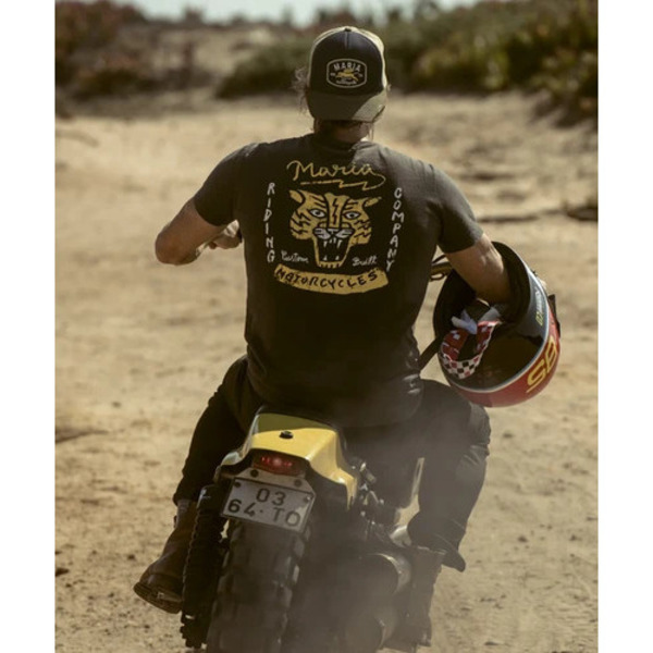 Polera Maria RC T-Shirt Mad Tiger - Dark Grey