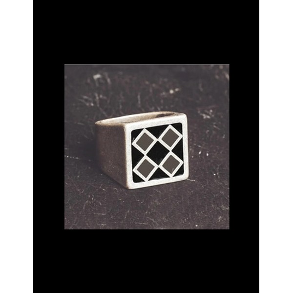 ANILLO HOLYFREEDOM - BULLIT  NEGRO/GRIS