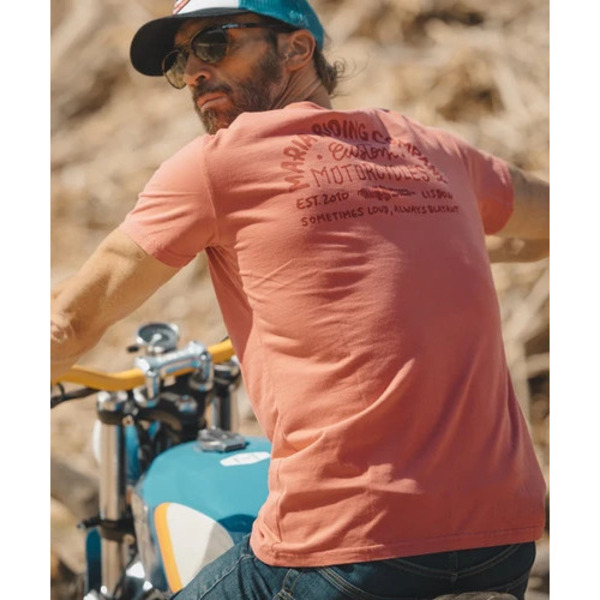 Polera Maria RC T-Shirt Spark - Faded Red