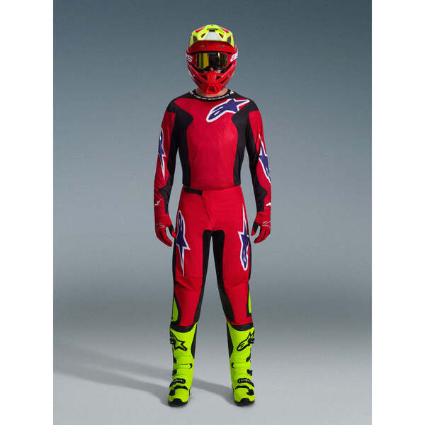 Alpinestars Fluid Grid Rojo/Morado